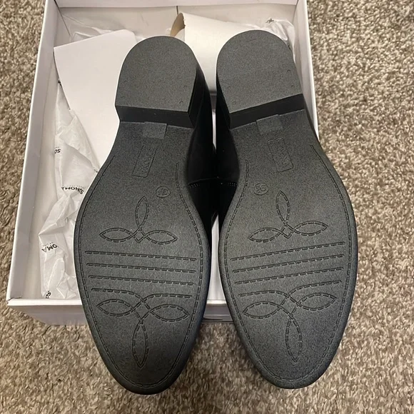 Sonoma Women's Sleek Black Millo Boots - Size 9.5 - Picture 8 of 8